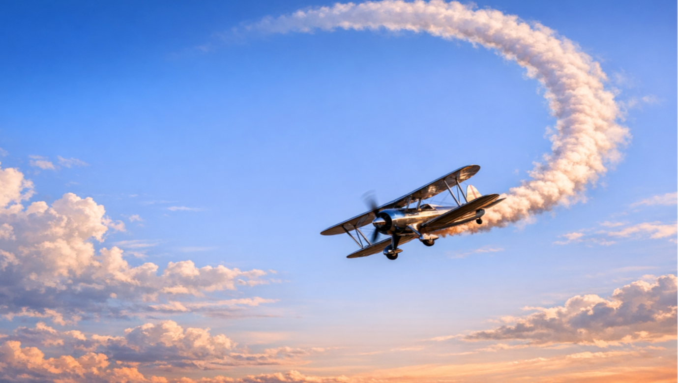 Small Plane Loop in the Sky-1-1-1-1