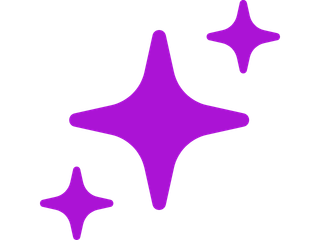 Stars symbolizing AI