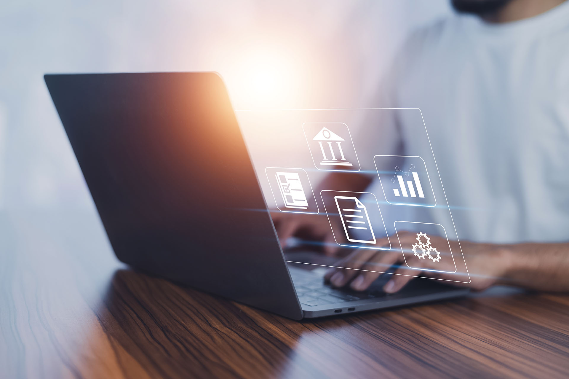 documents-management-information-system-concept-businessman-using-computer-internet-documents-management-information-system-erp-program-data-director